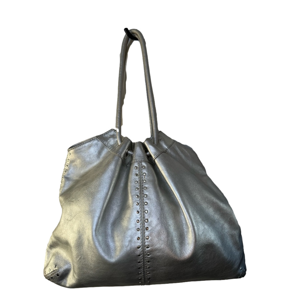 Michael Michael Kors Astor Metallic Studded Hobo Shoulder Bag